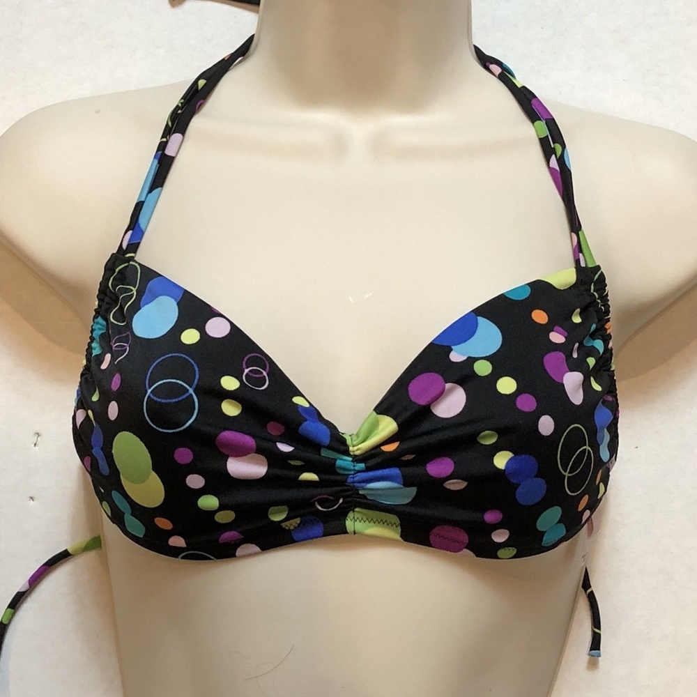 ⭐3/$20 VICTORIA SECRET bikini black poka dot